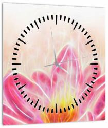 Mivali Tablou - Floare de lotus (cu ceas), dintr-o bucată 30x30 cm cu ceas (V023209V3030C)