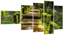 Mivali Tablou cu scări într-o pădure tropicală, din cinci bucăți 110x60 cm (V020941V11060)