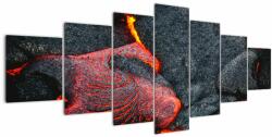Mivali Tablou - Lava, din șapte bucăți 210x100 cm (V021621V210100)