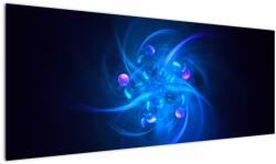 Mivali Tabloul modern cu abstracțiune albastră, dintr-o bucată 145x58 cm (V020137V14558)