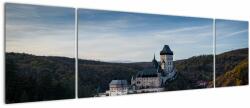 Mivali Tablou cu Karlstejn, din trei bucăți 170x50 cm (V020885V17050)