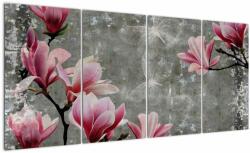 Mivali Tablou cu flori, din patru bucăți 160x80 cm (V022313V16080)