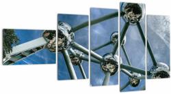 Mivali Tablou- atomium la Bruxelles, din cinci bucăți 110x60 cm (V020530V11060)
