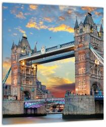 Mivali Tablou - Tower Bridge, Londra, Anglia, dintr-o bucată 30x30 cm (V023454V3030)