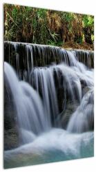 Mivali Tablou - Cascadă în junglă, dintr-o bucată 60x90 cm (V022663V6090)