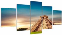 Mivali Tablou - Monumente renumite maiașe, din cinci bucăți 150x80 cm (V021937V150805PCS)