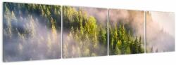 Mivali Tablou peisajului montan, din patru bucăți 160x40 cm (V022170V16040)