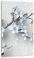 Mivali Tablou cu flori albastre, dintr-o bucată 20x30 cm (V021737V2030)