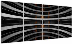 Mivali Tablou abstract - clădire, din patru bucăți 160x80 cm (V020670V16080)