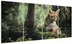 Mivali Tablou cu vulpe, din patru bucăți 160x80 cm (V020956V16080)