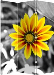 Mivali Paravan - Floare galbenă, din 3 bucăți, 126x170 cm (P020361P135180)