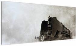 Mivali Tablou - Tren în ceață, dintr-o bucată 100x40 cm (V021961V10040)