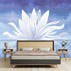 Mivali Fototapet - Floare de lotus abstractă, vlies, 294x204 cm (T100556TQ6)