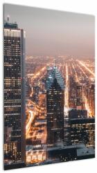 Mivali Tabloul cu metropolă luminată, dintr-o bucată 60x90 cm (V020042V6090)