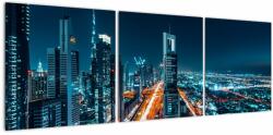 Mivali Tablou - Noaptea la Dubai, din trei bucăți 120x40 cm (V021712V12040)