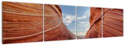 Mivali Tablou - Vermilion Cliffs Arizona, din patru bucăți 160x40 cm (V021540V16040)