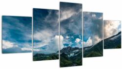 Mivali Tablou cu munții, din cinci bucăți 150x80 cm (V020077V150805PCS)
