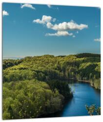 Mivali Tablou - Lac montan, dintr-o bucată 30x30 cm (V022443V3030)