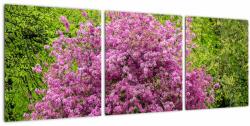 Mivali Tablou cu pom înflorit pe luncă, din trei bucăți 90x30 cm (V020654V9030)