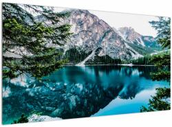 Mivali Tablou - Lac în Alpi, dintr-o bucată 120x70 cm (V022552V12070)