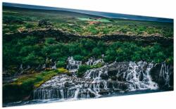 Mivali Tablou cu cascade în natură, dintr-o bucată 200x100 cm (V020859V200100)