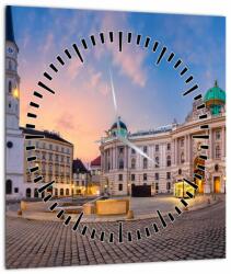 Mivali Tablou - Austria, Viena (cu ceas), dintr-o bucată 30x30 cm cu ceas (V022768V3030C)
