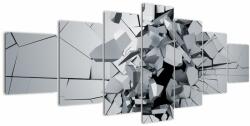 Mivali Tablou abstracție 3D, din șapte bucăți 210x100 cm (V020700V210100)