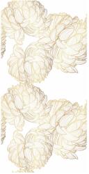 Mivali Tapet - Flori de bujor auriu (T110030)