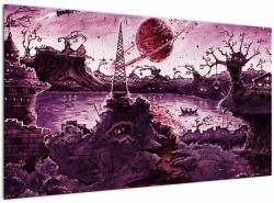 Mivali Tablou - Sat fermecat, dintr-o bucată 120x70 cm (V022990V12070)