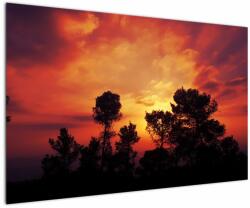 Mivali Tablou apus de soare, dintr-o bucată 120x80 cm (V021532V12080)