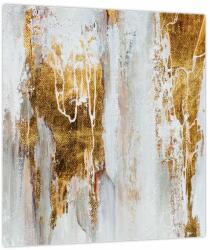 Mivali Tablou - Abstract auriu, dintr-o bucată 30x30 cm (V023992V3030)
