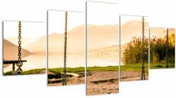 Mivali Tablou - balansoar în natură, din cinci bucăți 150x80 cm (V020566V150805PCS)