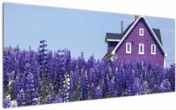 Mivali Tablou cu câmp de lavanda, dintr-o bucată 120x50 cm (V020406V12050)