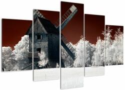 Mivali Tablou cu moară, din cinci bucăți 150x105 cm (V022317V150105)