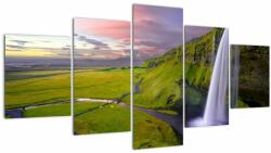 Mivali Tablou cu cascade, din cinci bucăți 150x80 cm (V020498V150805PCS)