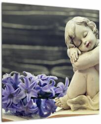 Mivali Tablou - Înger cu floare, dintr-o bucată 50x50 cm (V022984V5050)