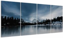 Mivali Tablou - Pe laacul înghețat, din patru bucăți 160x80 cm (V021333V16080)