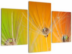 Mivali Tablou cu picături pe plantă, din trei bucăți 90x60 cm (V020469V90603PCS)