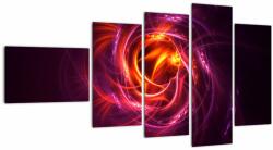 Mivali Tabloul cu abstracțiune modernă care luminează, din cinci bucăți 110x60 cm (V020131V11060)