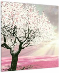 Mivali Tabloul copacului roz, dintr-o bucată 50x50 cm (V020058V5050)
