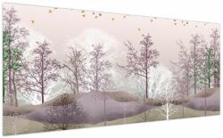 Mivali Tablou cu pădure, dintr-o bucată 200x100 cm (V022298V200100)