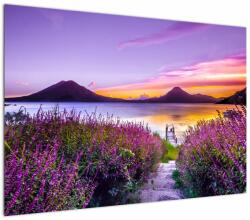 Mivali Tablou cu lac, dintr-o bucată 100x70 cm (V021407V10070)