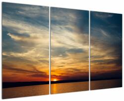 Mivali Tablou cu apus de soare, din trei bucăți 120x80 cm (V021154V120803PCS)