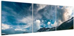 Mivali Tablou cu munții, din trei bucăți 150x50 cm (V020077V15050)