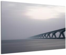 Mivali Tablou - Podul în ceață, dintr-o bucată 90x60 cm (V022726V9060)