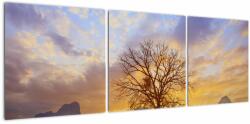 Mivali Tablou - Peisaj cu floarea soarelui, din trei bucăți 120x40 cm (V022516V12040)