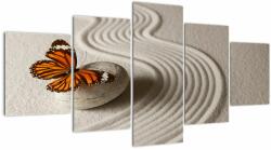 Mivali Tablou - Liniște în suflet, din cinci bucăți 150x80 cm (V023190V150805PCS)