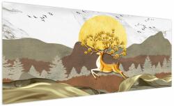 Mivali Tablou cu cerb, dintr-o bucată 250x125 cm (V022300V250125)