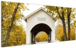 Mivali Tablou cu podul în Oregon, dintr-o bucată 120x50 cm (V021548V12050)