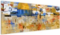 Mivali Tablou - Zidul plângerii, Ierusalim, Israel, dintr-o bucată 145x58 cm (V023110V14558)